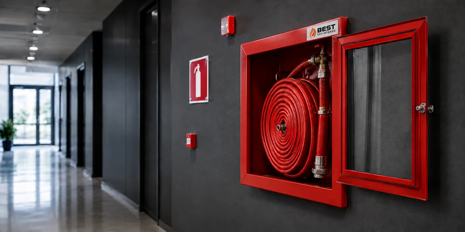 Gabinete de red húmeda instalado y certificado por Best Extintores